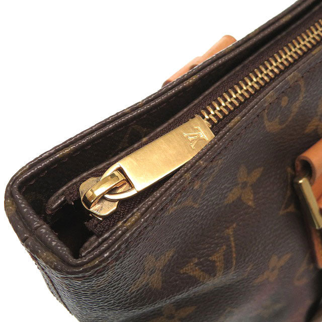 LOUIS VUITTON Tote Bag M51148 Monogram canvas Brown Monogram Cabas Piano Women Used Authentic