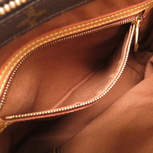 LOUIS VUITTON Tote Bag M51148 Monogram canvas Brown Monogram Cabas Piano Women Used Authentic