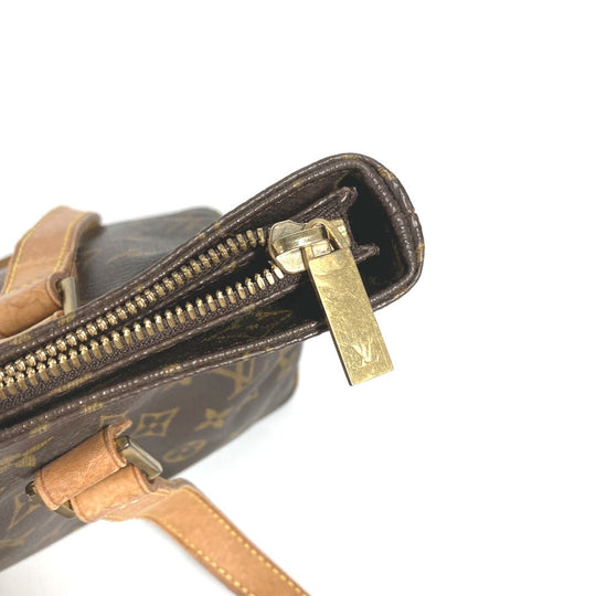 LOUIS VUITTON Shoulder Bag M51148 Monogram canvas Brown Monogram Cabas Piano