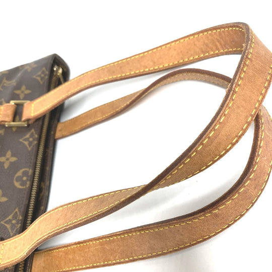 LOUIS VUITTON Shoulder Bag M51148 Monogram canvas Brown Monogram Cabas Piano