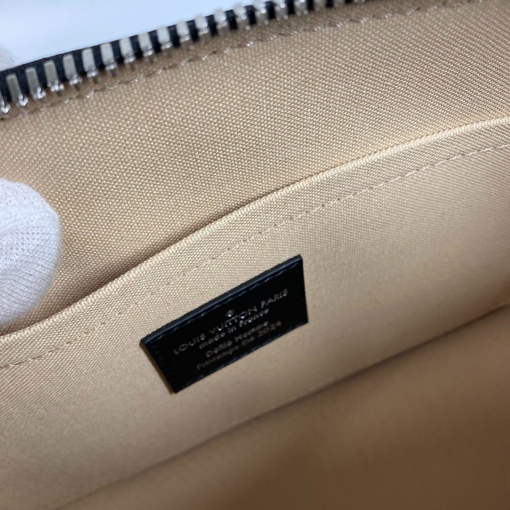 LOUIS VUITTON Handbag M24529 Calf leather black Alma EW Women Used Authentic