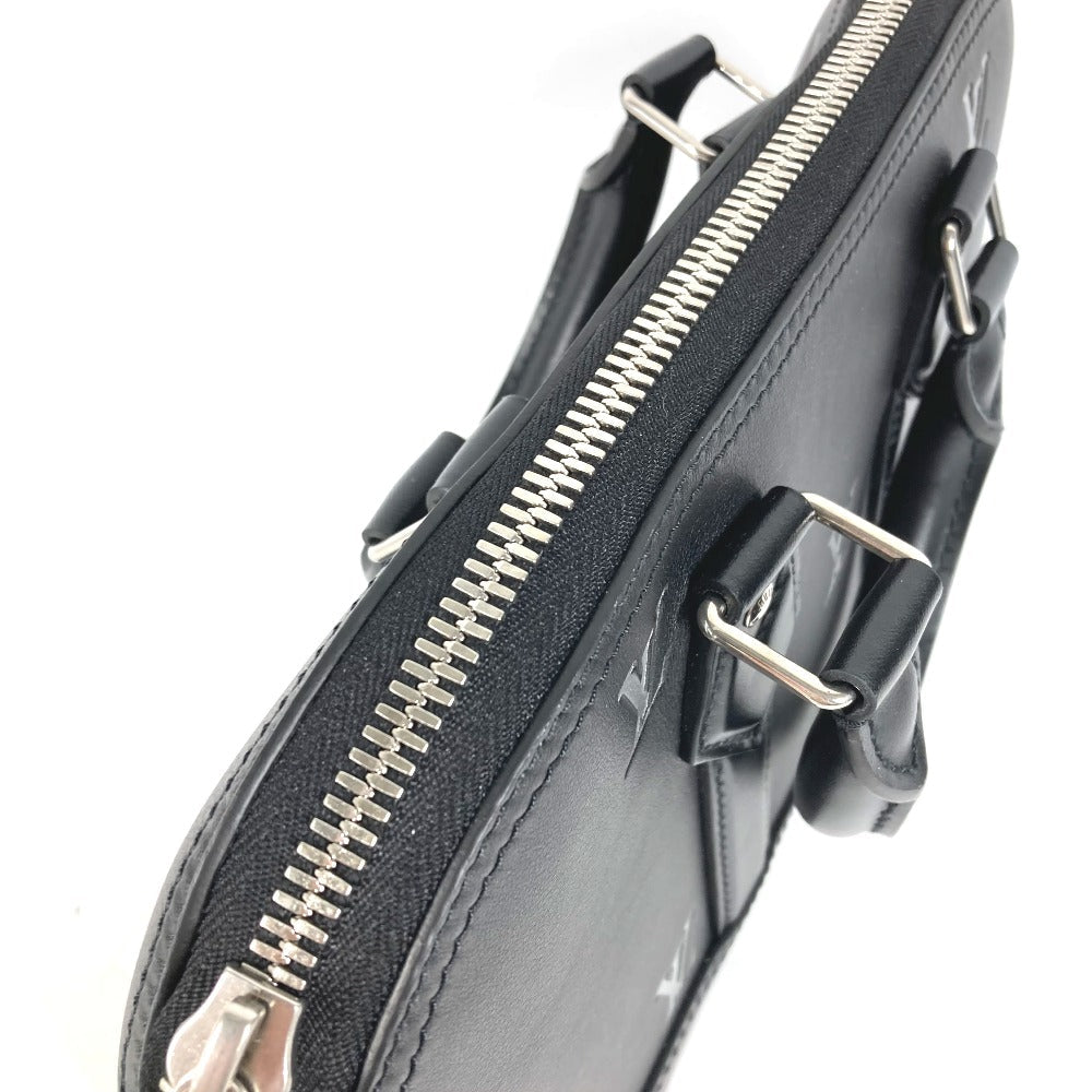 LOUIS VUITTON Handbag M24529 Calf leather black Alma EW Women Used Authentic