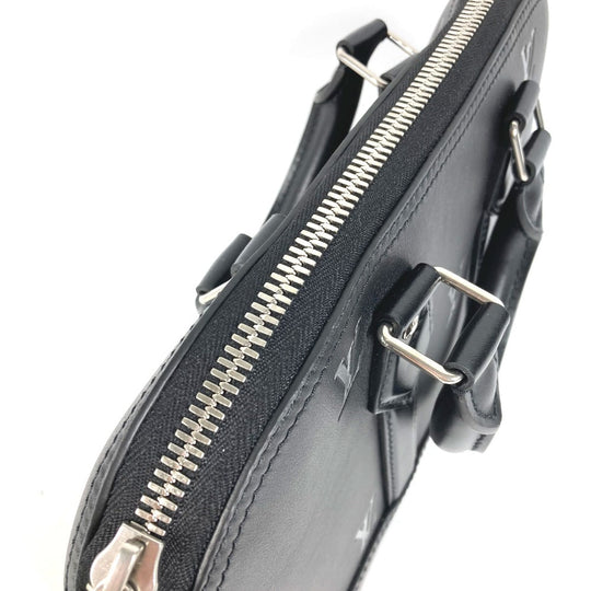 LOUIS VUITTON Handbag M24529 Calf leather black Alma EW Women Used Authentic