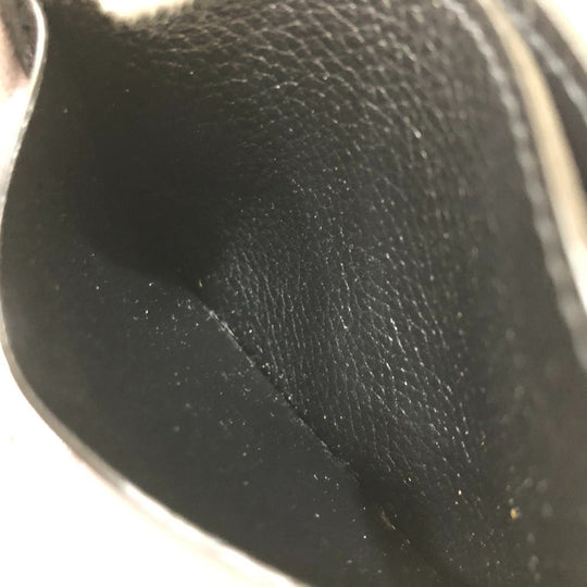 BALENCIAGA Card Case 593812 leather black logo