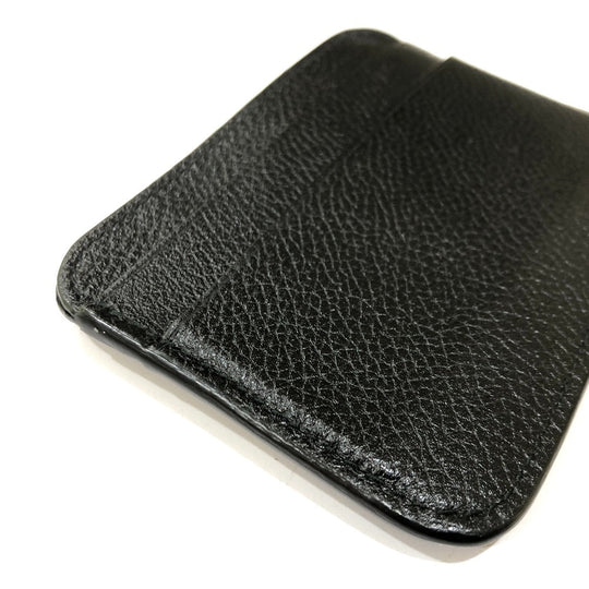 BALENCIAGA Card Case 593812 leather black logo