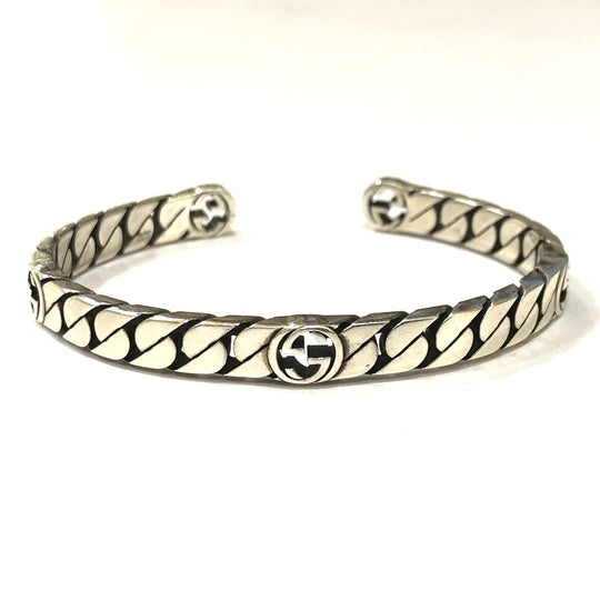 GUCCI bracelet SV925 Silver Interlocking G