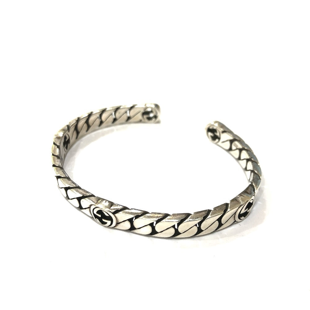 GUCCI bracelet SV925 Silver Interlocking G