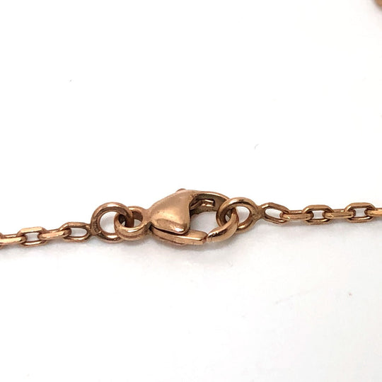 HERMES Necklace metal black Pop ash