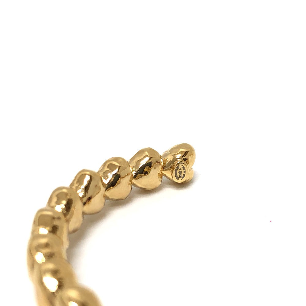 CHANEL Bangle B23P metal gold COCO Mark rhinestone Women S Used Authentic