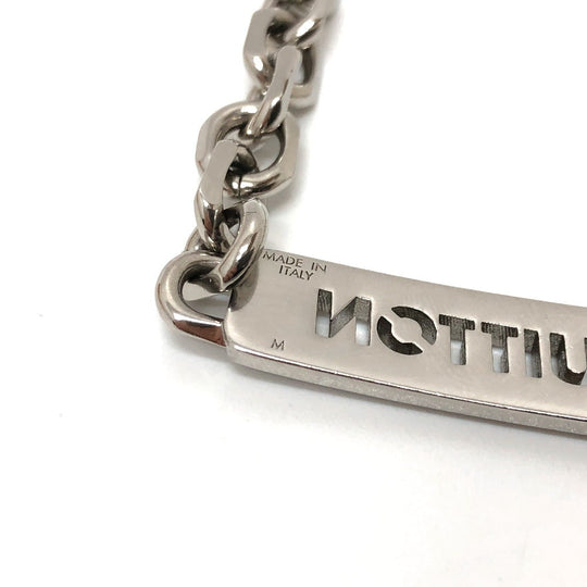 LOUIS VUITTON bracelet M0994M metal Silver LV ID M