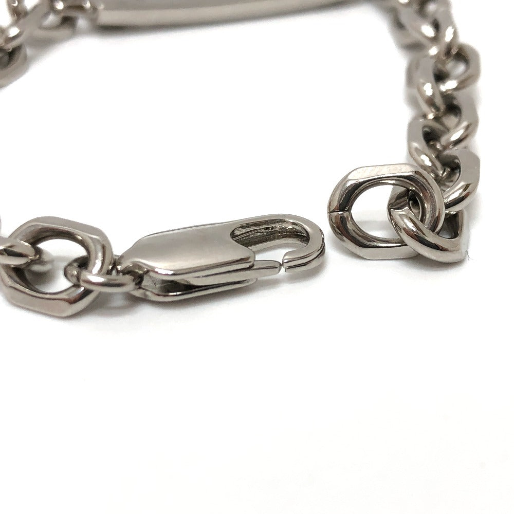 LOUIS VUITTON bracelet M0994M metal Silver LV ID M