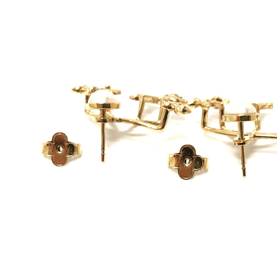 LOUIS VUITTON Pierce M00601 metal gold Pierce Cruiser