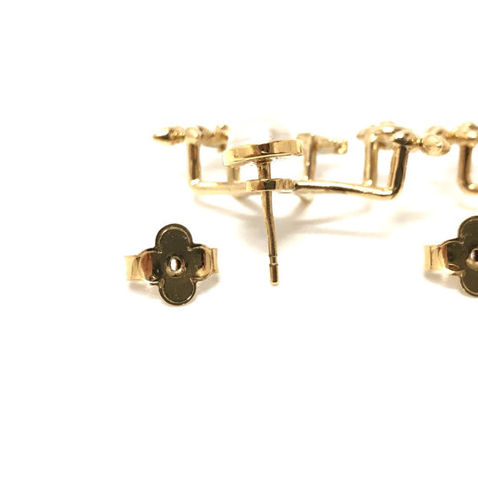 LOUIS VUITTON Pierce M00601 metal gold Pierce Cruiser