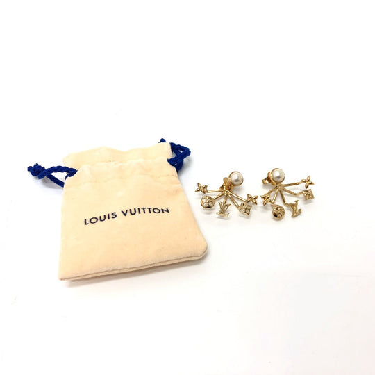 LOUIS VUITTON Pierce M00601 metal gold Pierce Cruiser