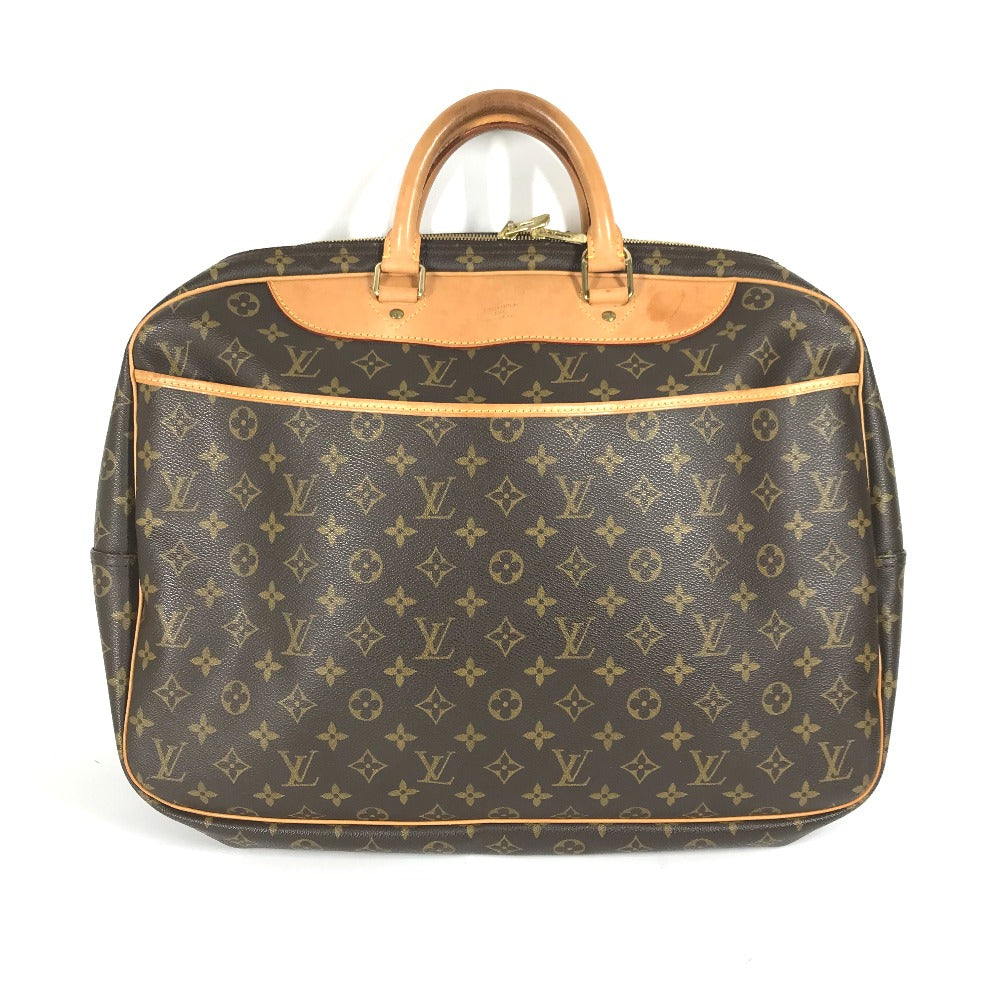 LOUIS VUITTON Boston Duffel bag M41399 Monogram canvas Brown Monogram Alize 24 Van Quatre mens Used Authentic