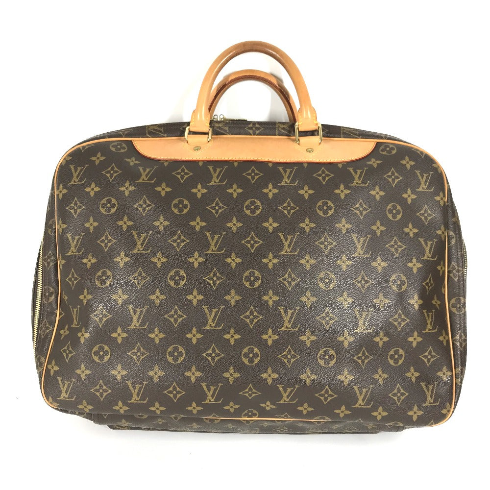 LOUIS VUITTON Boston Duffel bag M41399 Monogram canvas Brown Monogram Alize 24 Van Quatre mens Used Authentic