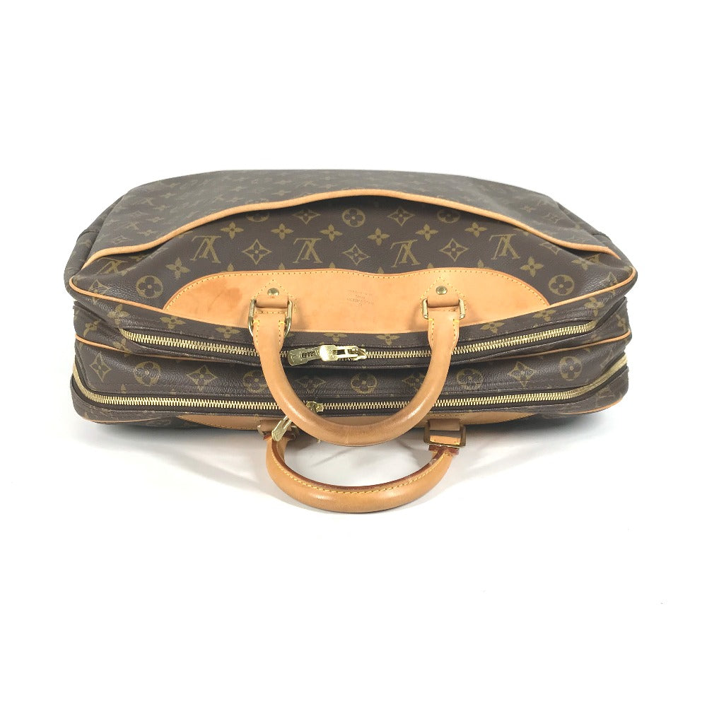 LOUIS VUITTON Boston Duffel bag M41399 Monogram canvas Brown Monogram Alize 24 Van Quatre mens Used Authentic