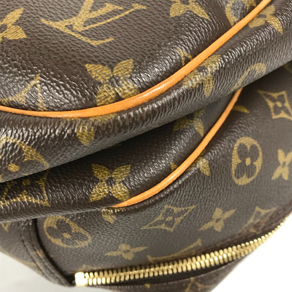 LOUIS VUITTON Boston Duffel bag M41399 Monogram canvas Brown Monogram Alize 24 Van Quatre mens Used Authentic