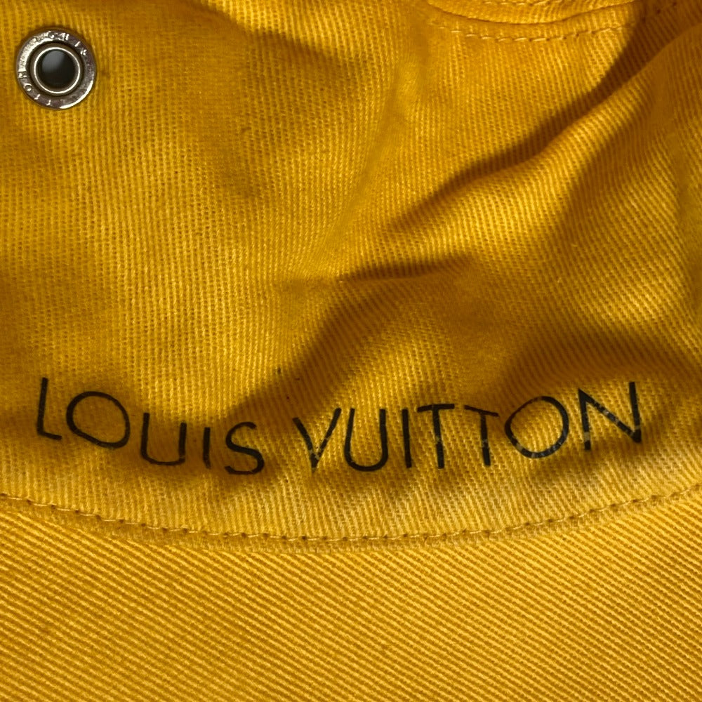 LOUIS VUITTON hat M76209 Cotton, Polyester black Hat Hat Bucket Hat Bob Hat Chapo Monogram Denim 60