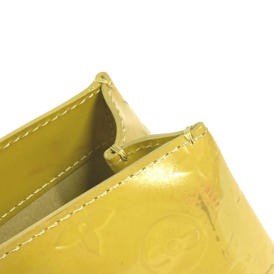 LOUIS VUITTON Handbag M91643 Monogram Vernis Canvas yellow Monogram Vernis Wilshire PM