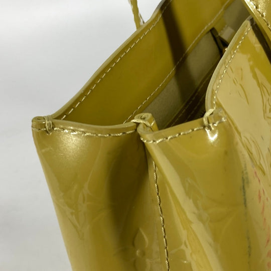 LOUIS VUITTON Handbag M91643 Monogram Vernis Canvas yellow Monogram Vernis Wilshire PM