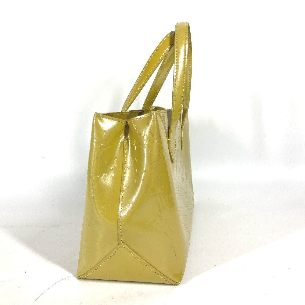 LOUIS VUITTON Handbag M91643 Monogram Vernis Canvas yellow Monogram Vernis Wilshire PM