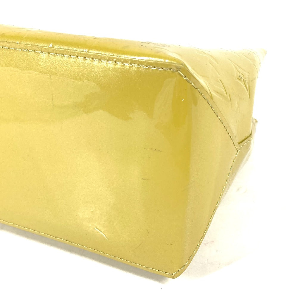 LOUIS VUITTON Handbag M91643 Monogram Vernis Canvas yellow Monogram Vernis Wilshire PM