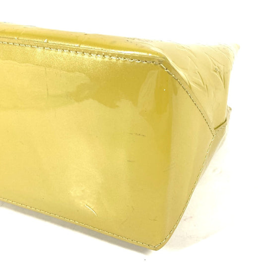 LOUIS VUITTON Handbag M91643 Monogram Vernis Canvas yellow Monogram Vernis Wilshire PM