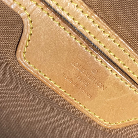 LOUIS VUITTON Shoulder Bag M51115 Monogram canvas Brown Monogram Flannery PM Women Used Authentic