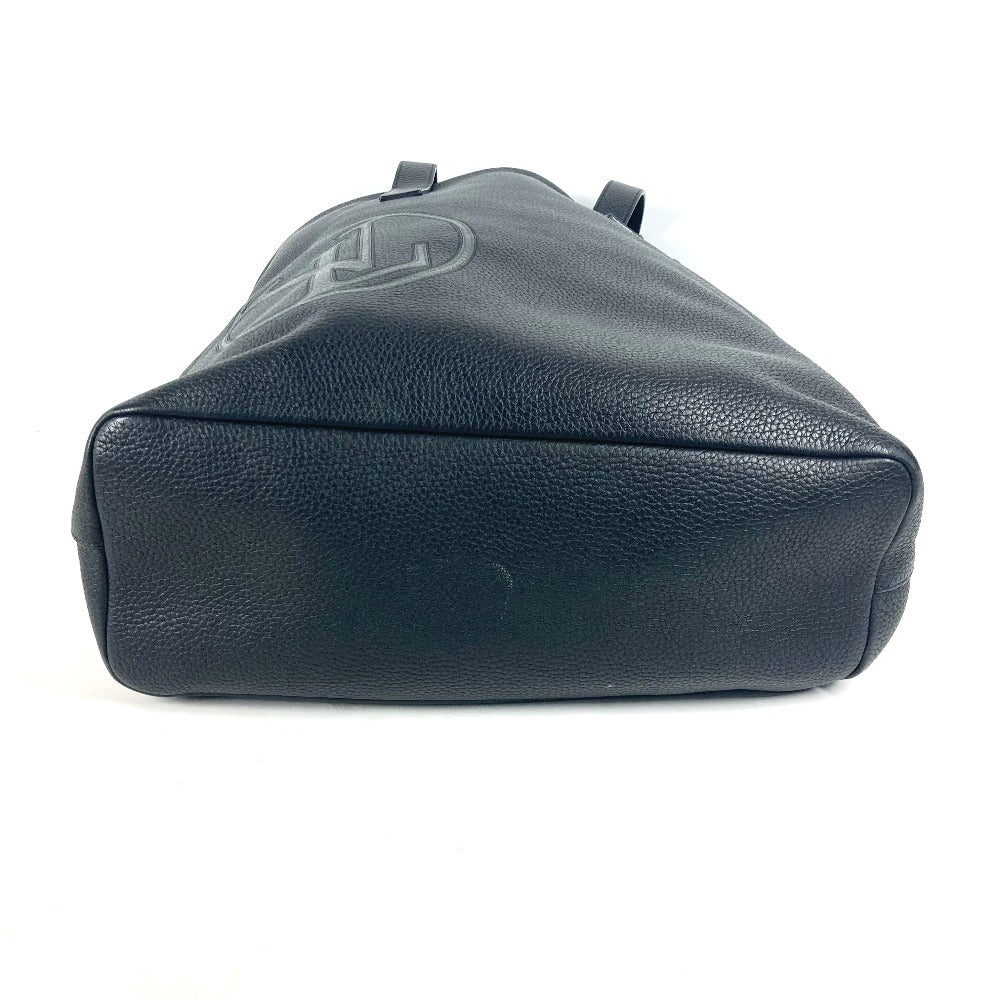 LOUIS VUITTON Shoulder Bag M55000 Taurillon Clemence Leather black LV circle Hippo Light mens Used Authentic