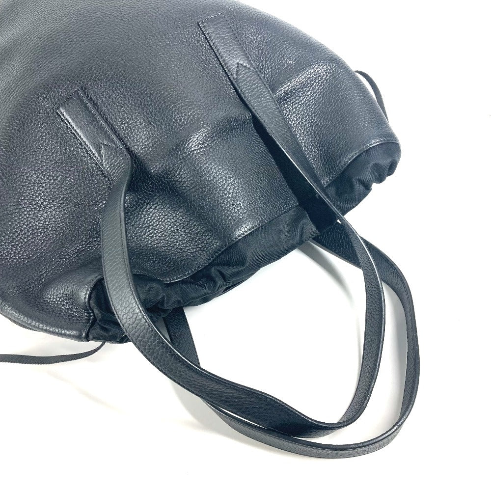 LOUIS VUITTON Shoulder Bag M55000 Taurillon Clemence Leather black LV circle Hippo Light mens Used Authentic
