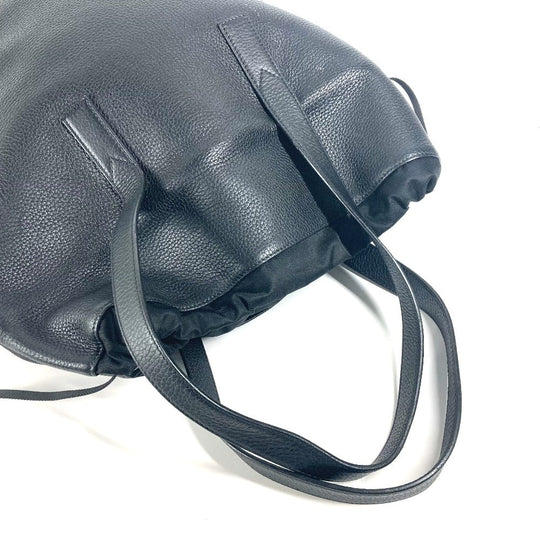 LOUIS VUITTON Shoulder Bag M55000 Taurillon Clemence Leather black LV circle Hippo Light mens Used Authentic