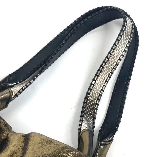 LOUIS VUITTON Shoulder Bag M97012 Leather, Canvas gold cruise line monogram sunbird Women Used Authentic