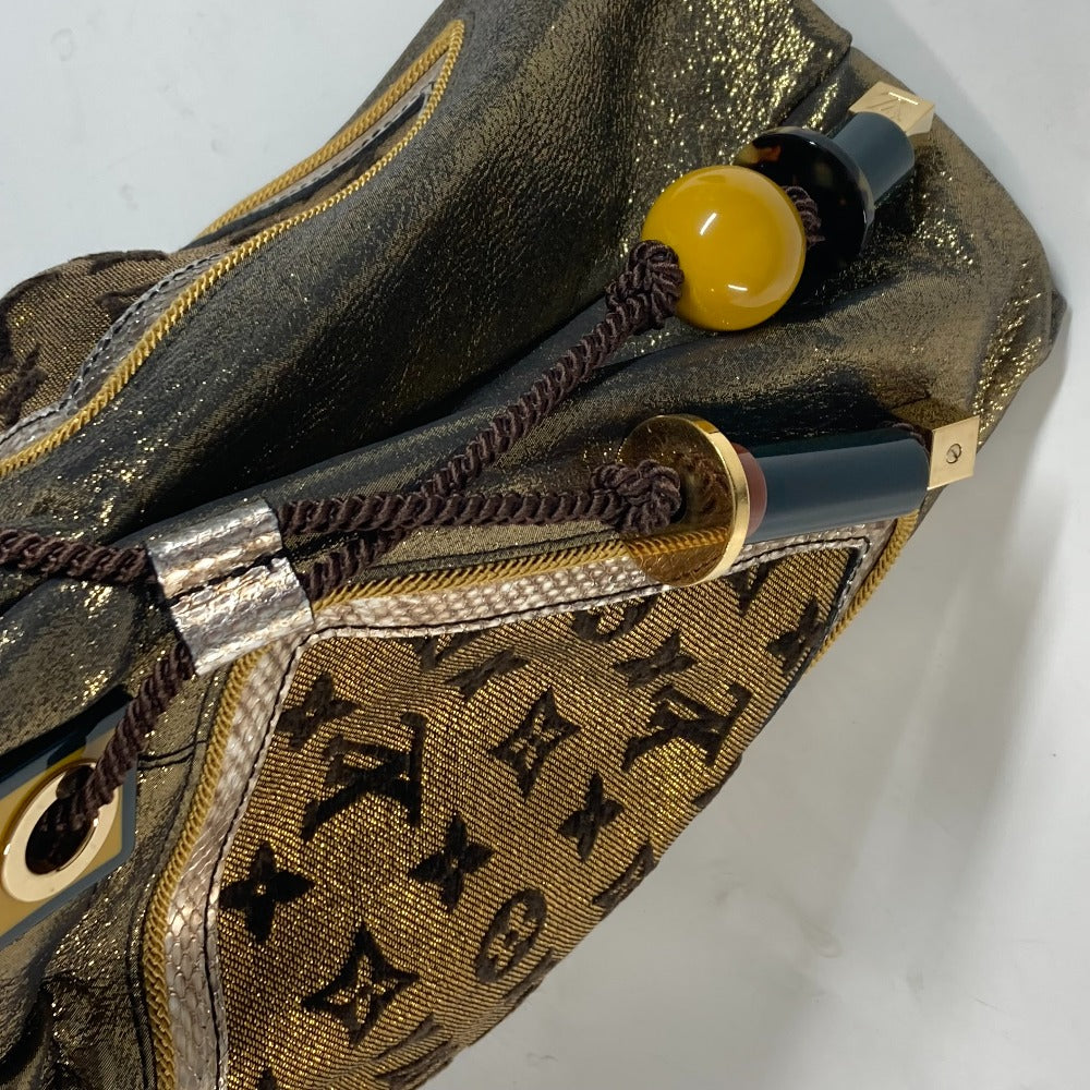 LOUIS VUITTON Shoulder Bag M97012 Leather, Canvas gold cruise line monogram sunbird Women Used Authentic