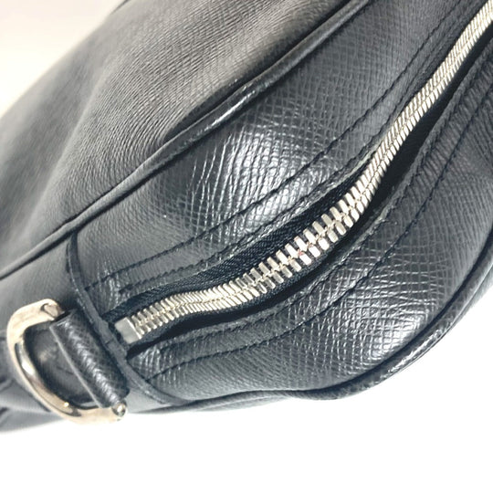 LOUIS VUITTON Handbag  M33412 Taiga Leather black Taiga PDV Portodocument Voyage PM
