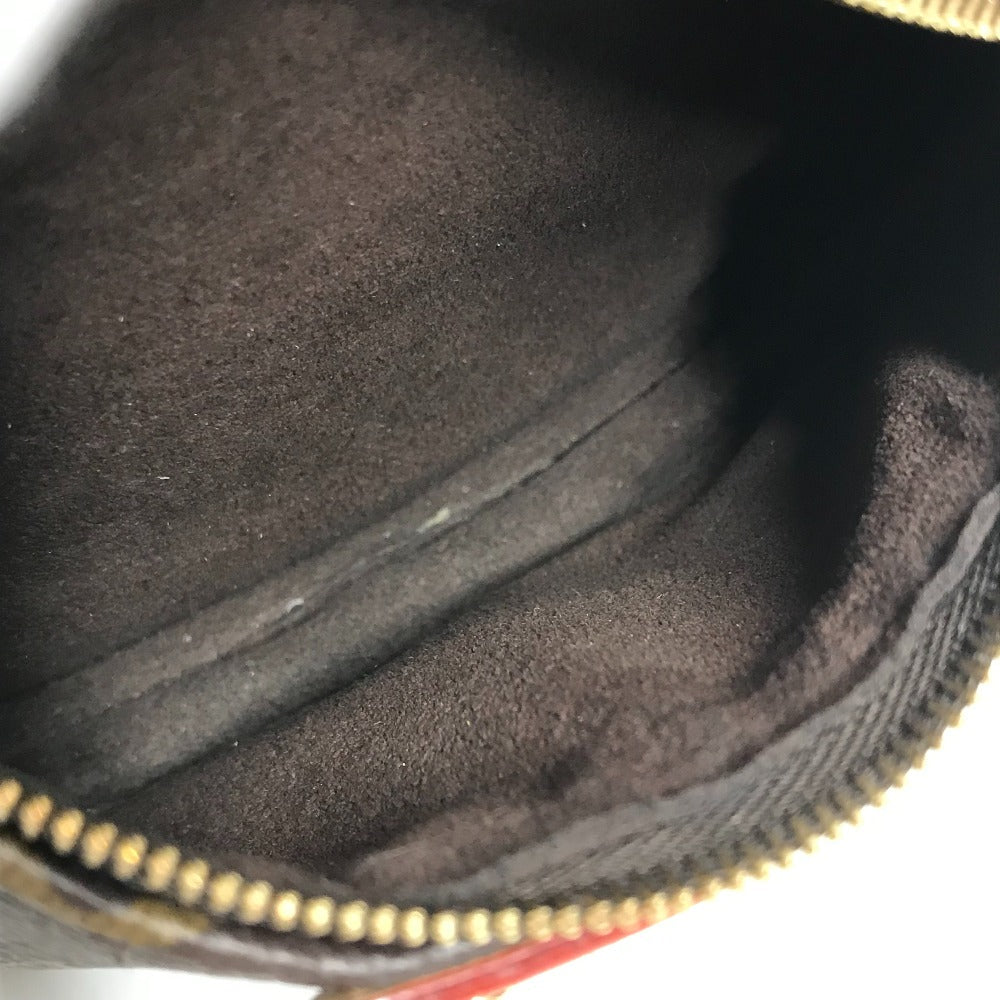 LOUIS VUITTON Sling bag M83532 Monogram canvas Brown Monogram mini bum bag Women Used Authentic