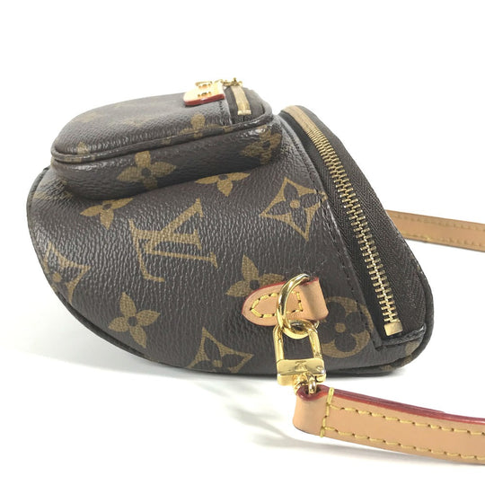 LOUIS VUITTON Sling bag M83532 Monogram canvas Brown Monogram mini bum bag Women Used Authentic