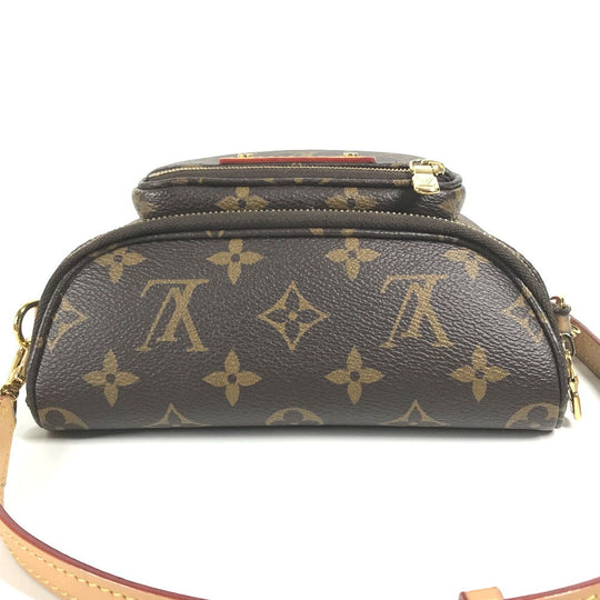 LOUIS VUITTON Sling bag M83532 Monogram canvas Brown Monogram mini bum bag Women Used Authentic