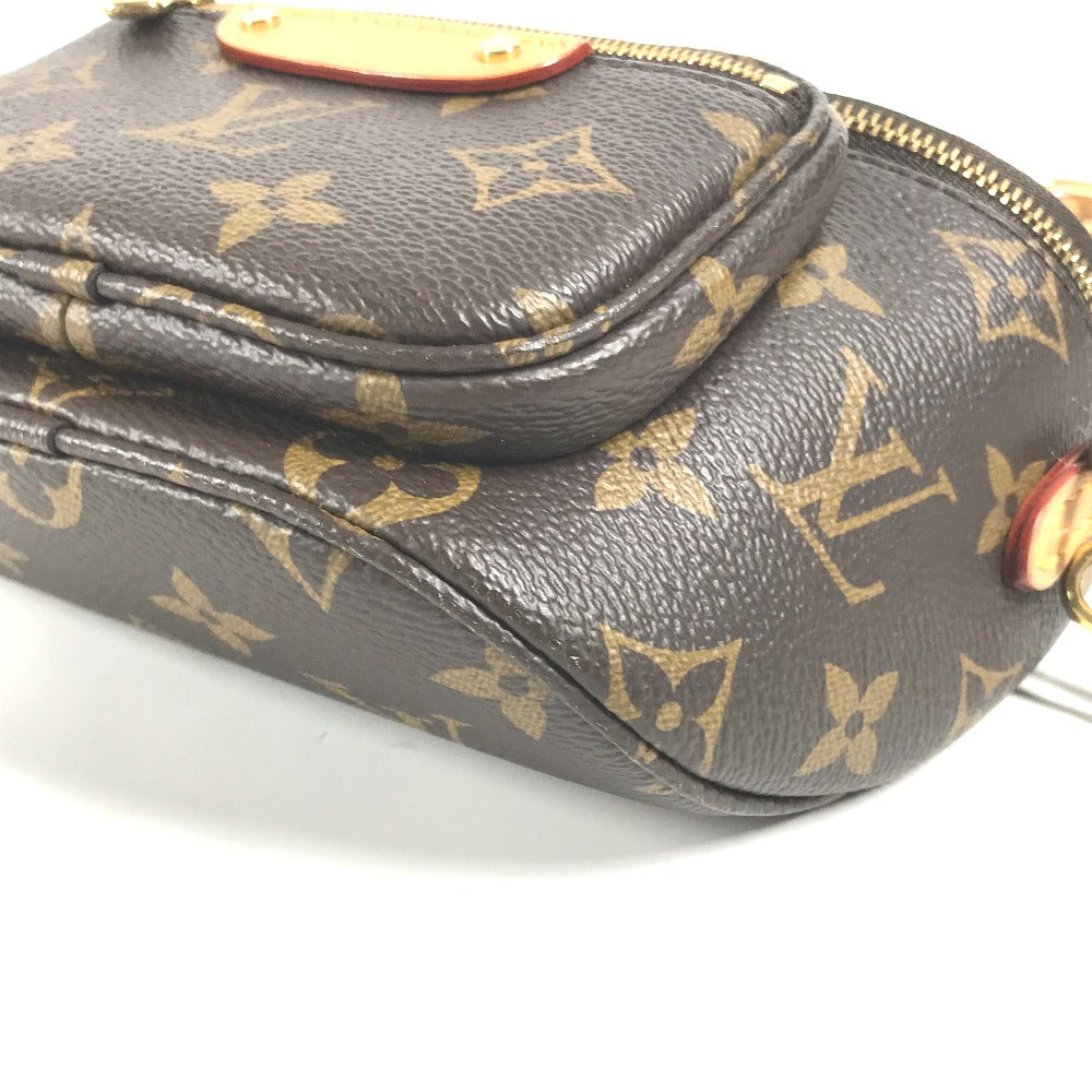 LOUIS VUITTON Sling bag M83532 Monogram canvas Brown Monogram mini bum bag Women Used Authentic