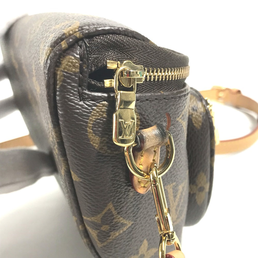 LOUIS VUITTON Sling bag M83532 Monogram canvas Brown Monogram mini bum bag Women Used Authentic