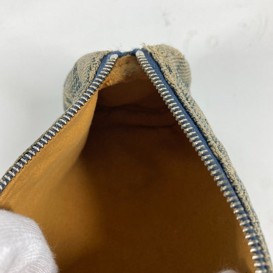 LOUIS VUITTON Pouch M95081 Monogram denim blue Monogram denim Truth Speedy GM Women Used Authentic