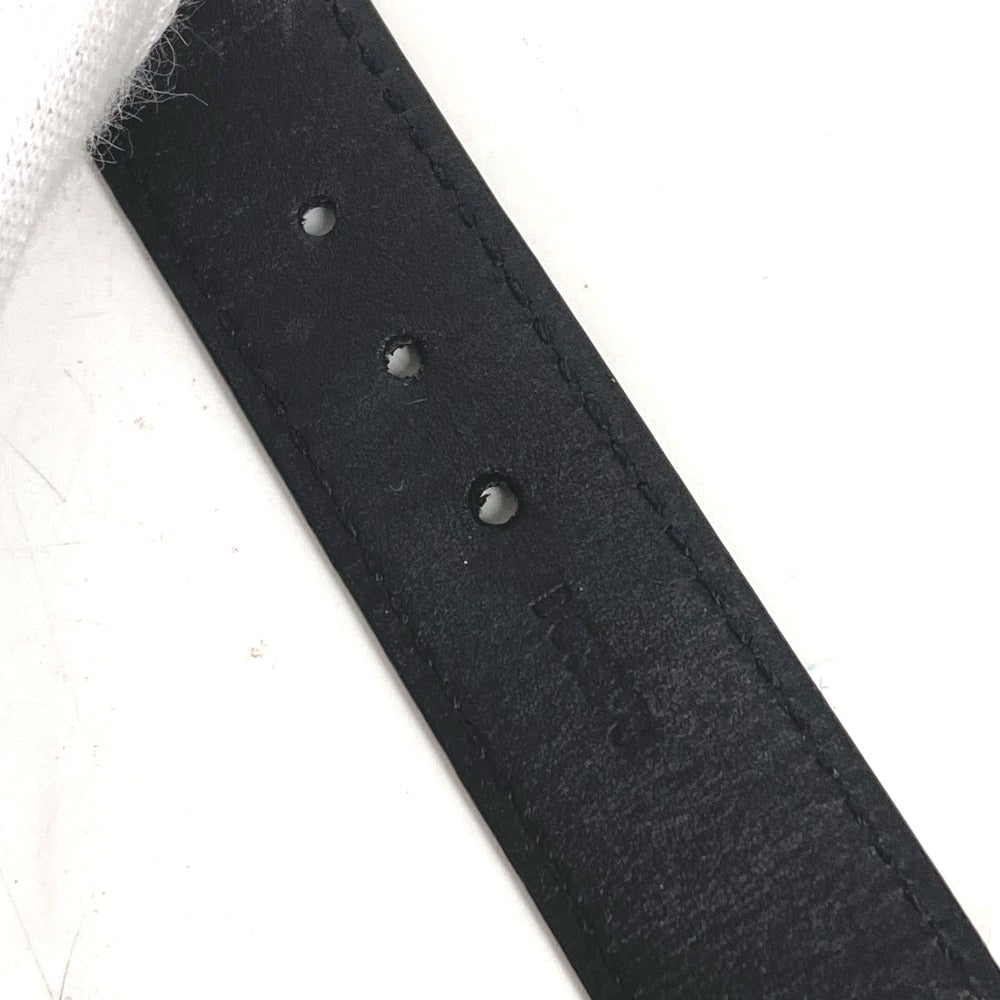 LOUIS VUITTON bracelet M6456E Monogram Eclipse Canvas black Monogram Eclipse Bracelet LV Slim mens 19 Used Authentic