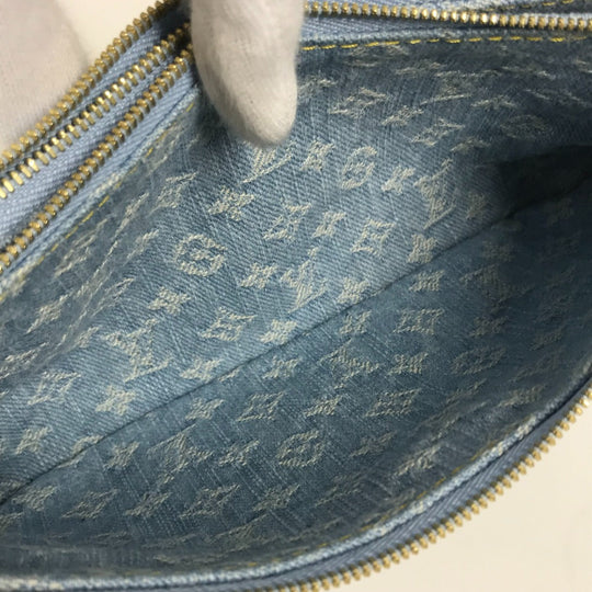 LOUIS VUITTON Shoulder Bag M83532 Monogram denim blue Monogram denim Pochette Live