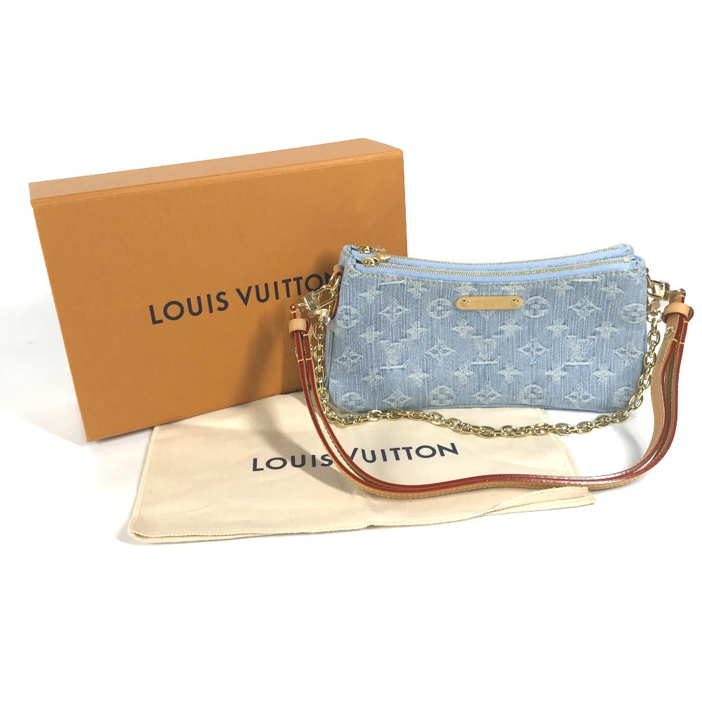 LOUIS VUITTON Shoulder Bag M83532 Monogram denim blue Monogram denim Pochette Live