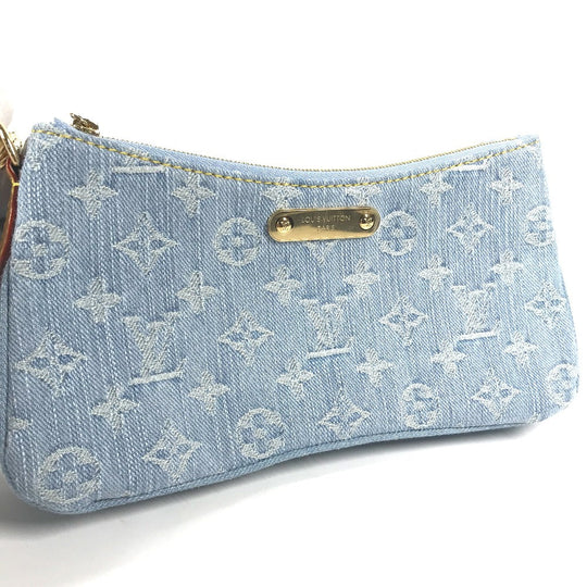 LOUIS VUITTON Shoulder Bag M83532 Monogram denim blue Monogram denim Pochette Live