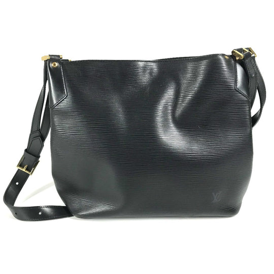 LOUIS VUITTON Shoulder Bag  M58892 Epi Leather black Epi Mandala MM Women Secondhand Authentic