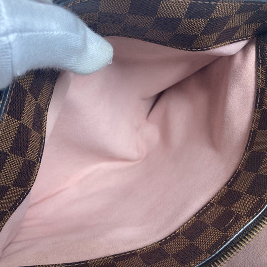 LOUIS VUITTON Tote Bag N41488  Damier canvas Brown Damier Normandy Women Used Authentic