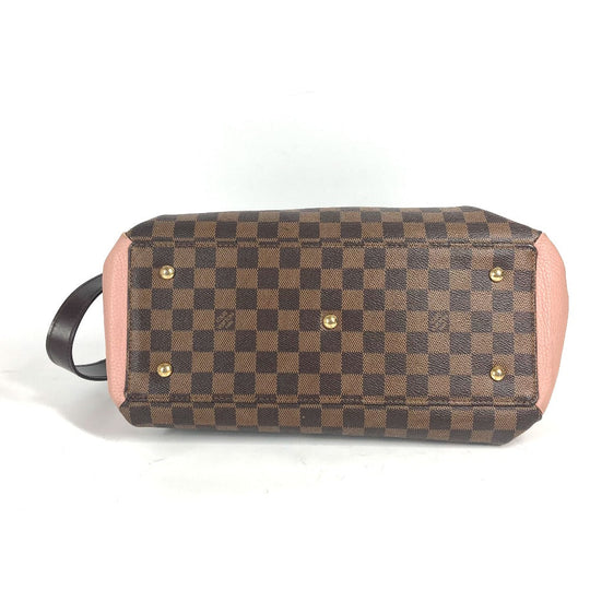 LOUIS VUITTON Tote Bag N41488  Damier canvas Brown Damier Normandy Women Used Authentic