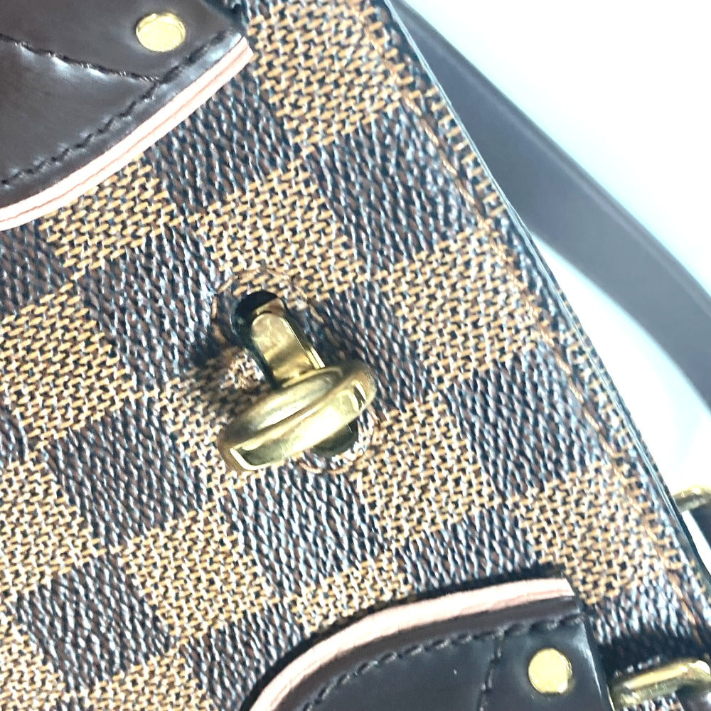 LOUIS VUITTON Tote Bag N41488  Damier canvas Brown Damier Normandy Women Used Authentic