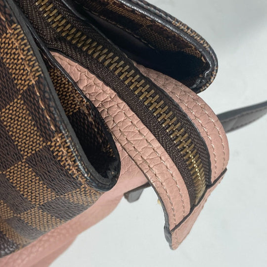 LOUIS VUITTON Tote Bag N41488  Damier canvas Brown Damier Normandy Women Used Authentic